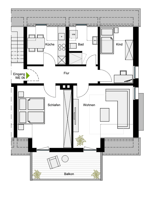 3 bedroom flat to rent, 73 m², Äußere-Bayreuther-Str. 24, Hof, Bavaria 3 bedroom flat to rent, 73 m², Äußere-Bayreuther-Str. 24, Hof, Bavaria