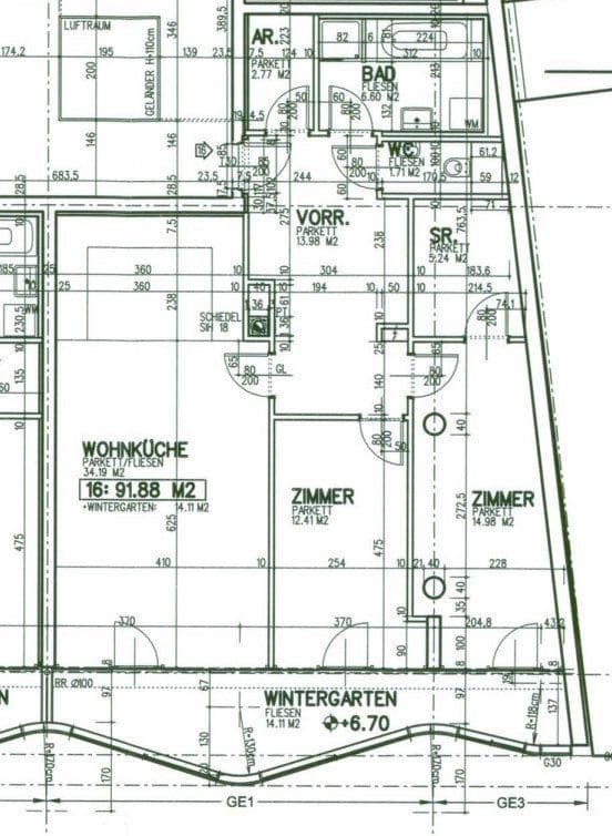 2 bedroom with open-plan kitchen flat for sale, 107 m², Wien, Vienna 2 bedroom with open-plan kitchen flat for sale, 107 m², Wien, Vienna