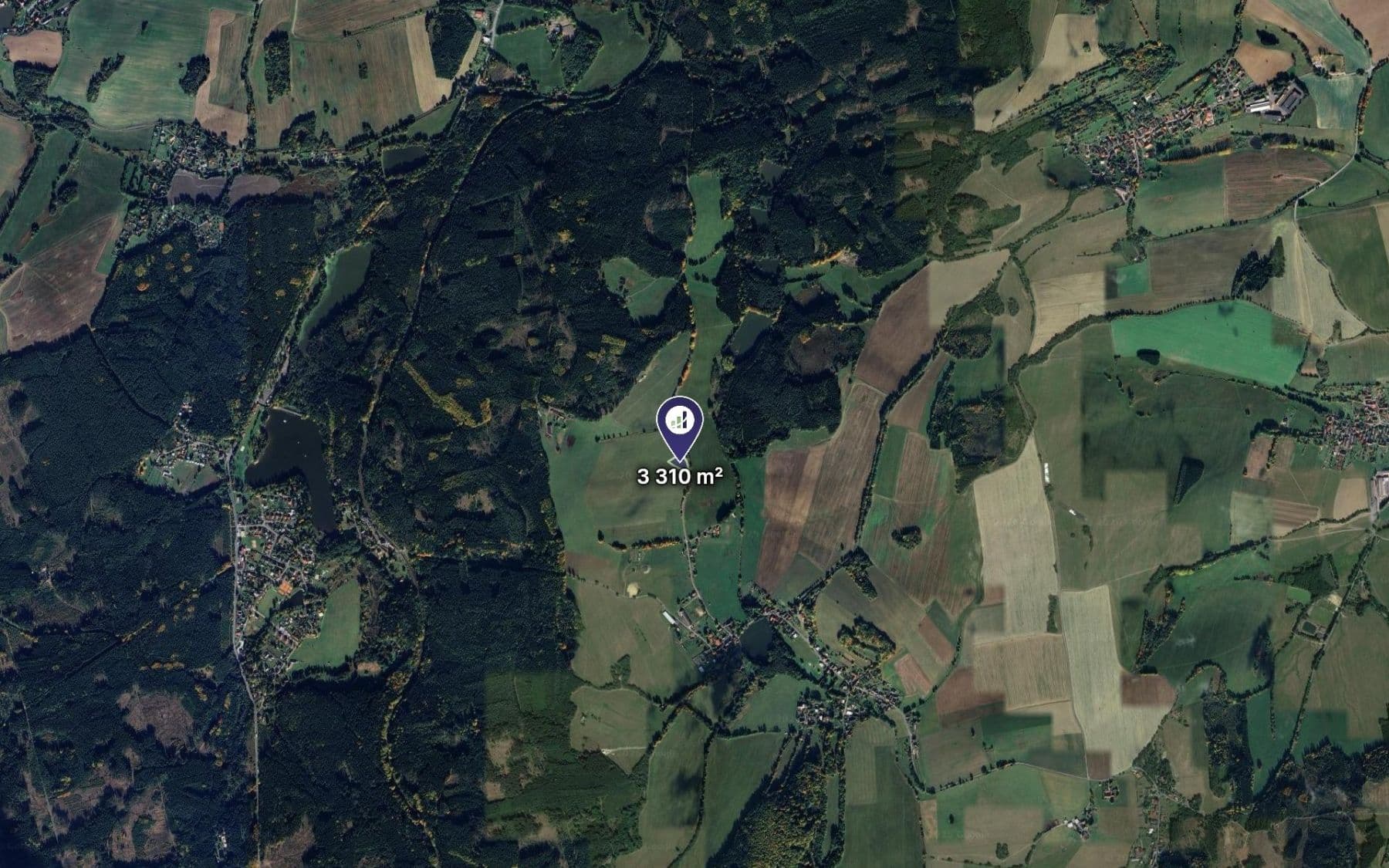 plot for sale, 1,655 m², Pasečnice, Plzeňský Region plot for sale, 1,655 m², Pasečnice, Plzeňský Region