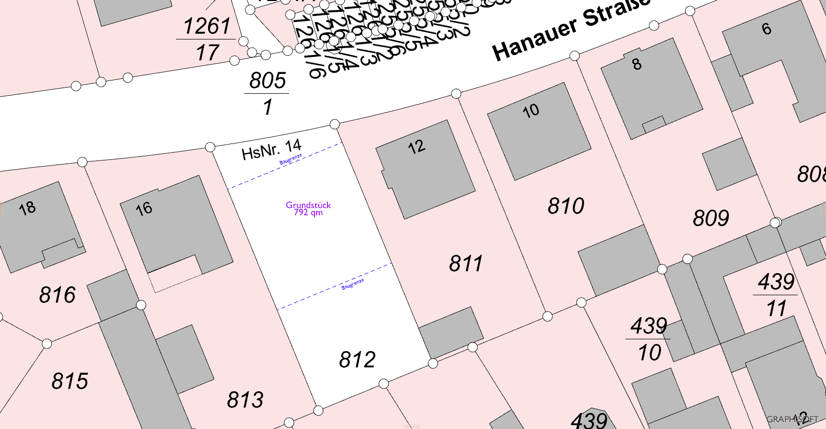 plot for sale, 792 m², Hanauerrstraße, Rodgau, Hesse plot for sale, 792 m², Hanauerrstraße, Rodgau, Hesse