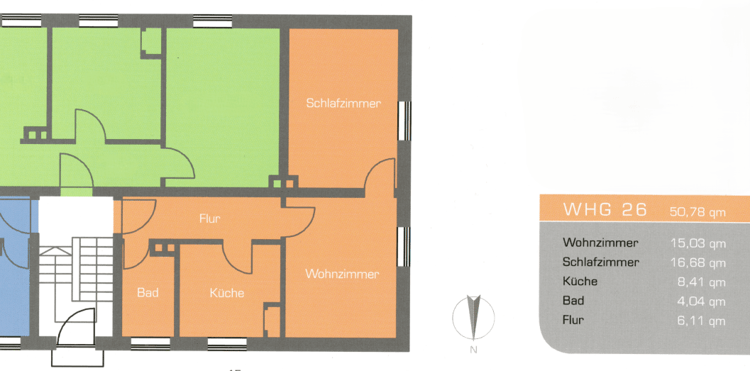 1 bedroom with open-plan kitchen flat for sale, 51 m², Ernst-Moritz-Arndt-Straße 23-25, Augsburg, Bavaria 1 bedroom with open-plan kitchen flat for sale, 51 m², Ernst-Moritz-Arndt-Straße 23-25, Augsburg, Bavaria