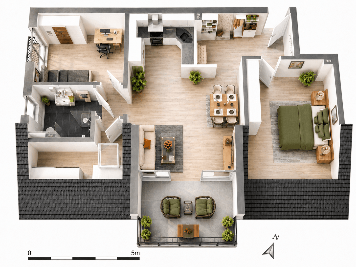 2 bedroom with open-plan kitchen flat to rent, 79 m², Benhauser Straße 42, Paderborn, North Rhine-Westphalia 2 bedroom with open-plan kitchen flat to rent, 79 m², Benhauser Straße 42, Paderborn, North Rhine-Westphalia