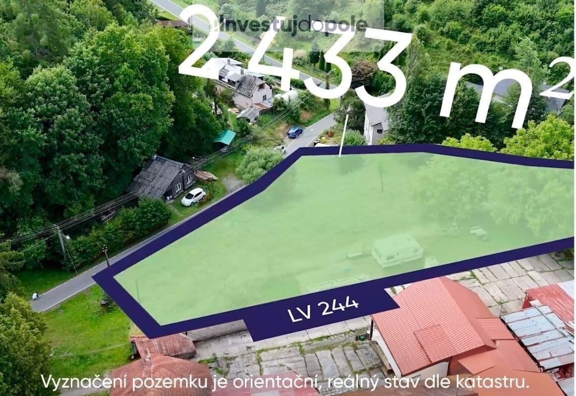 plot for sale, 2,433 m², Jestřebí, Olomoucký Region plot for sale, 2,433 m², Jestřebí, Olomoucký Region