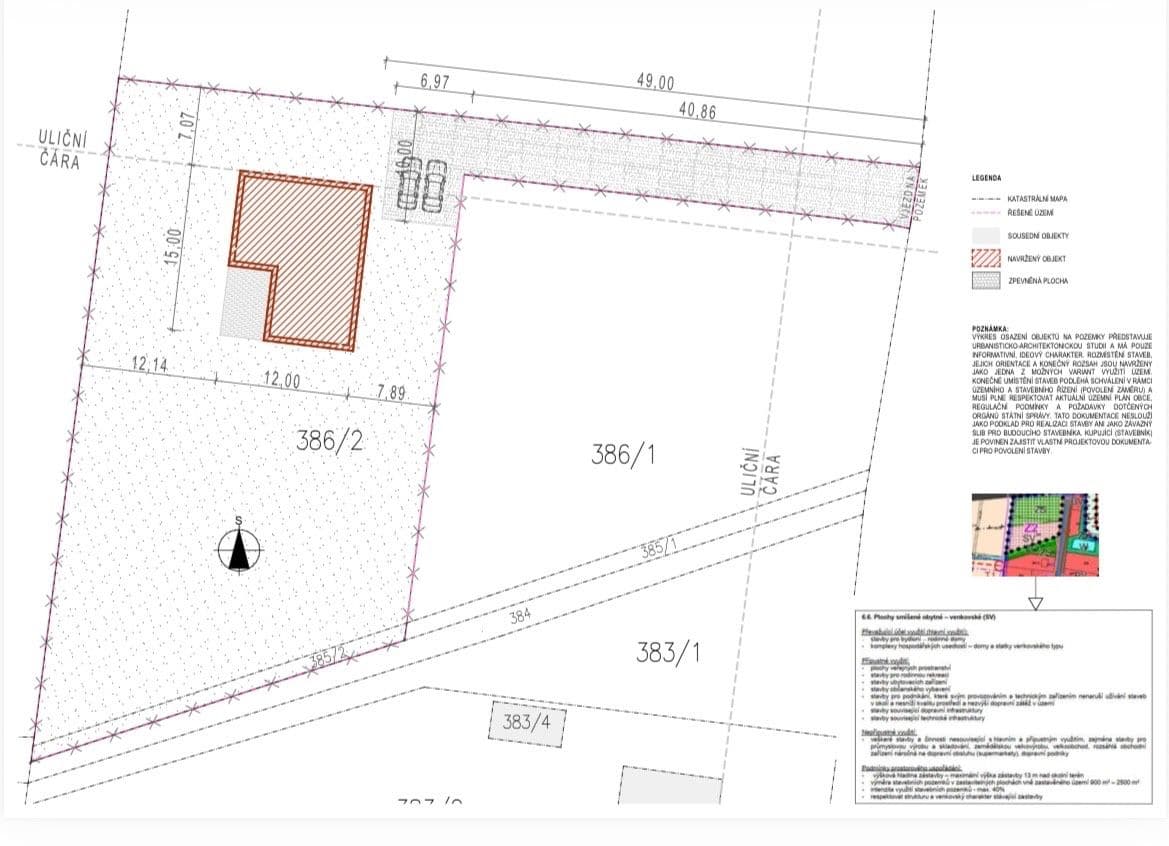 plot for sale, 1,981 m², Lhota pod Libčany, Královéhradecký Region plot for sale, 1,981 m², Lhota pod Libčany, Královéhradecký Region
