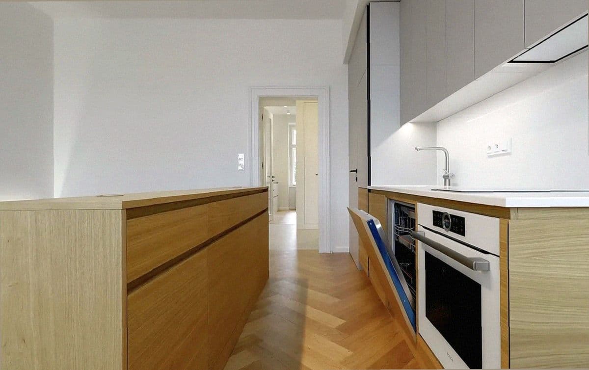 1 bedroom with open-plan kitchen flat to rent, 56 m², Na Bělidle, Prague, Prague 1 bedroom with open-plan kitchen flat to rent, 56 m², Na Bělidle, Prague, Prague