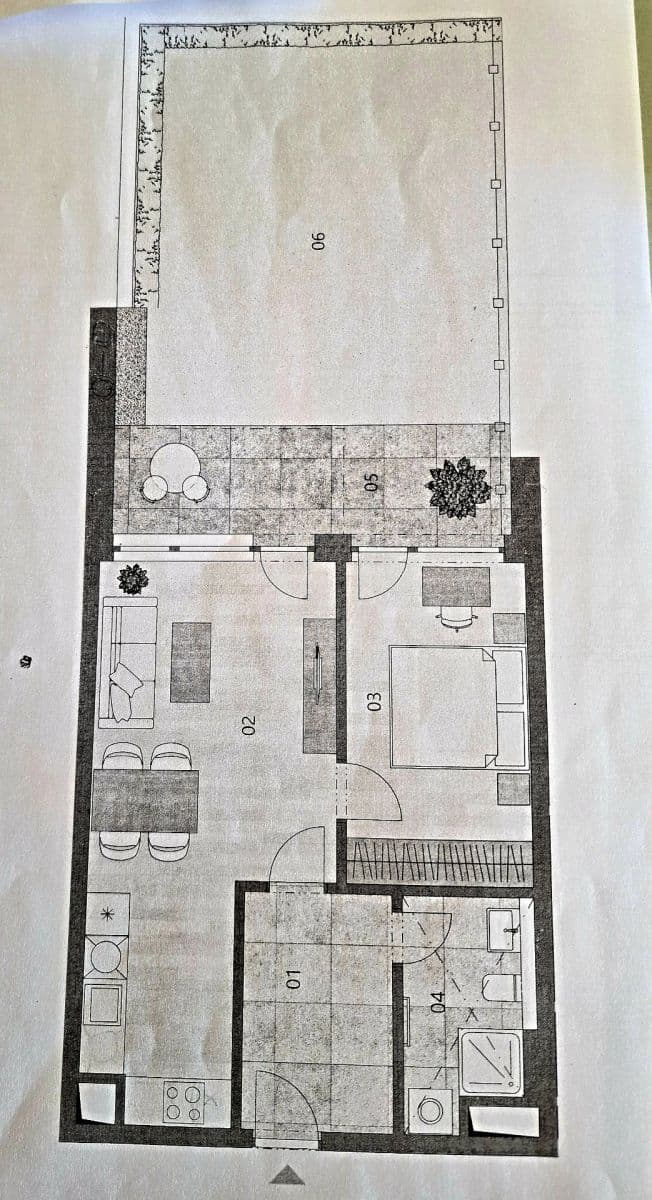 1 bedroom with open-plan kitchen flat to rent, 53 m², Za Pískovnou, Prague, Prague 1 bedroom with open-plan kitchen flat to rent, 53 m², Za Pískovnou, Prague, Prague