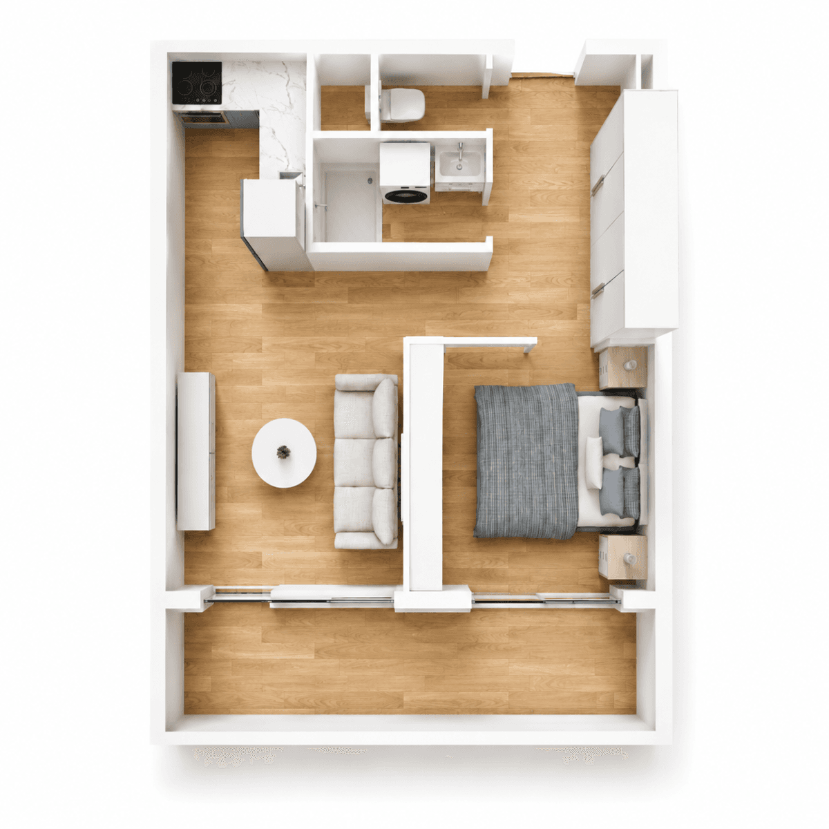 1 bedroom with open-plan kitchen flat for sale, 33 m², Prosecká, Prague, Prague 1 bedroom with open-plan kitchen flat for sale, 33 m², Prosecká, Prague, Prague