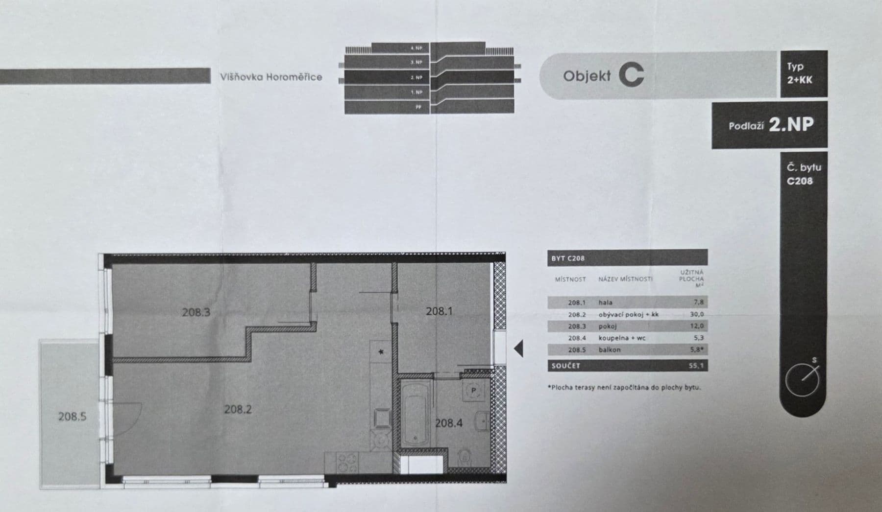 1 bedroom with open-plan kitchen flat to rent, 55 m², Žižkova, Horoměřice, Středočeský Region 1 bedroom with open-plan kitchen flat to rent, 55 m², Žižkova, Horoměřice, Středočeský Region