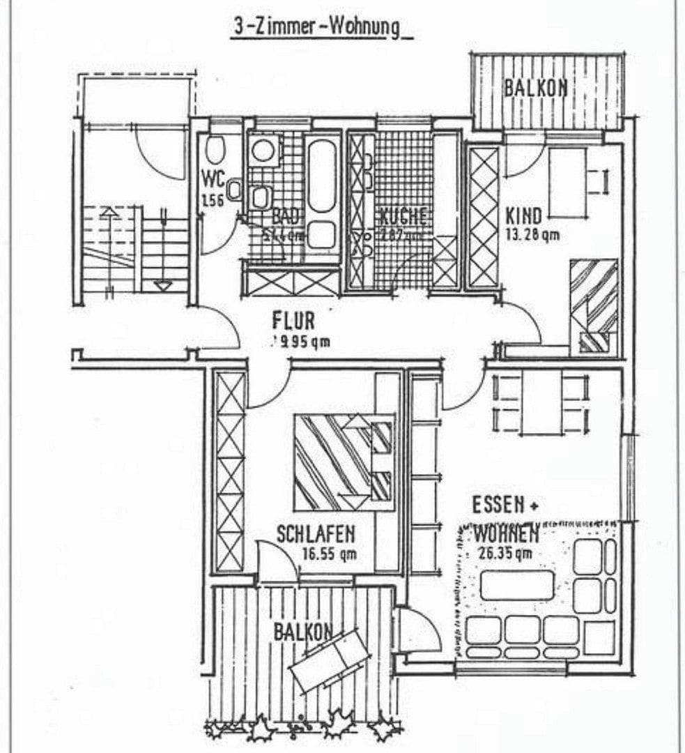 3 bedroom flat for sale, 86 m², Herbrechtingen, Baden-Württemberg 3 bedroom flat for sale, 86 m², Herbrechtingen, Baden-Württemberg