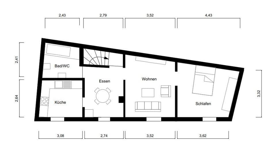 house to rent, 93 m², Ludwigsburg, Baden-Württemberg house to rent, 93 m², Ludwigsburg, Baden-Württemberg
