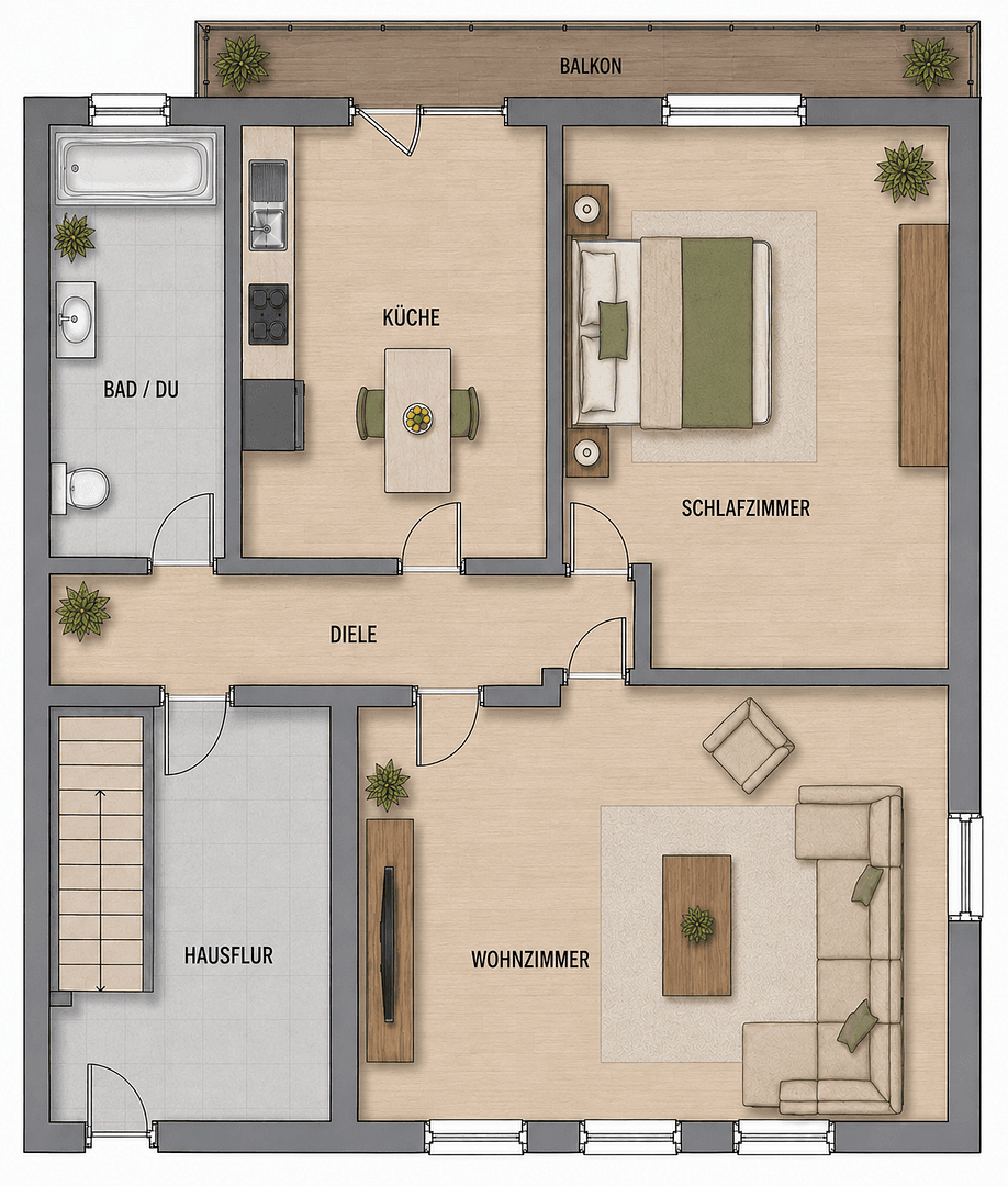 2 bedroom flat to rent, 59 m², Waldecker Str 11, Duisburg, North Rhine-Westphalia 2 bedroom flat to rent, 59 m², Waldecker Str 11, Duisburg, North Rhine-Westphalia