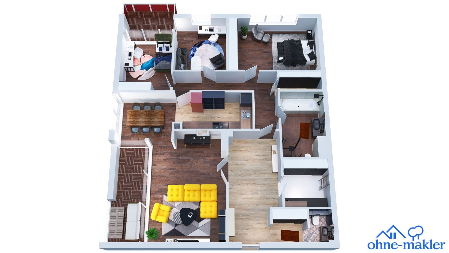 4 bedroom flat for sale, 138 m², Hamburg, Hamburg 4 bedroom flat for sale, 138 m², Hamburg, Hamburg