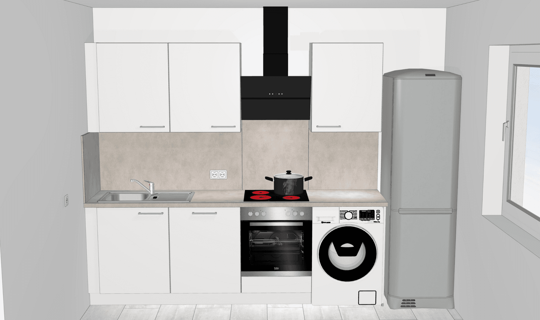 1 bedroom with open-plan kitchen flat to rent, 70 m², Thumenberger Weg 65, Nürnberg, Bavaria 1 bedroom with open-plan kitchen flat to rent, 70 m², Thumenberger Weg 65, Nürnberg, Bavaria