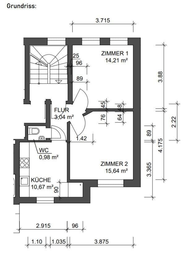 2 bedroom flat for sale, 45 m², Lübeck, Schleswig-Holstein 2 bedroom flat for sale, 45 m², Lübeck, Schleswig-Holstein