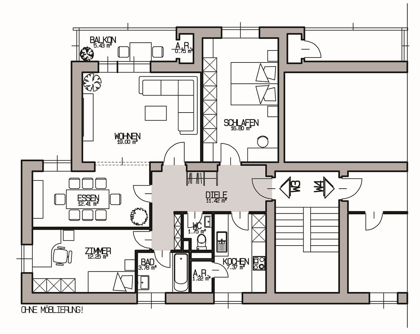 4 bedroom flat for sale, 92 m², Stelzhamerstraße 15, Timelkam, Upper Austria 4 bedroom flat for sale, 92 m², Stelzhamerstraße 15, Timelkam, Upper Austria