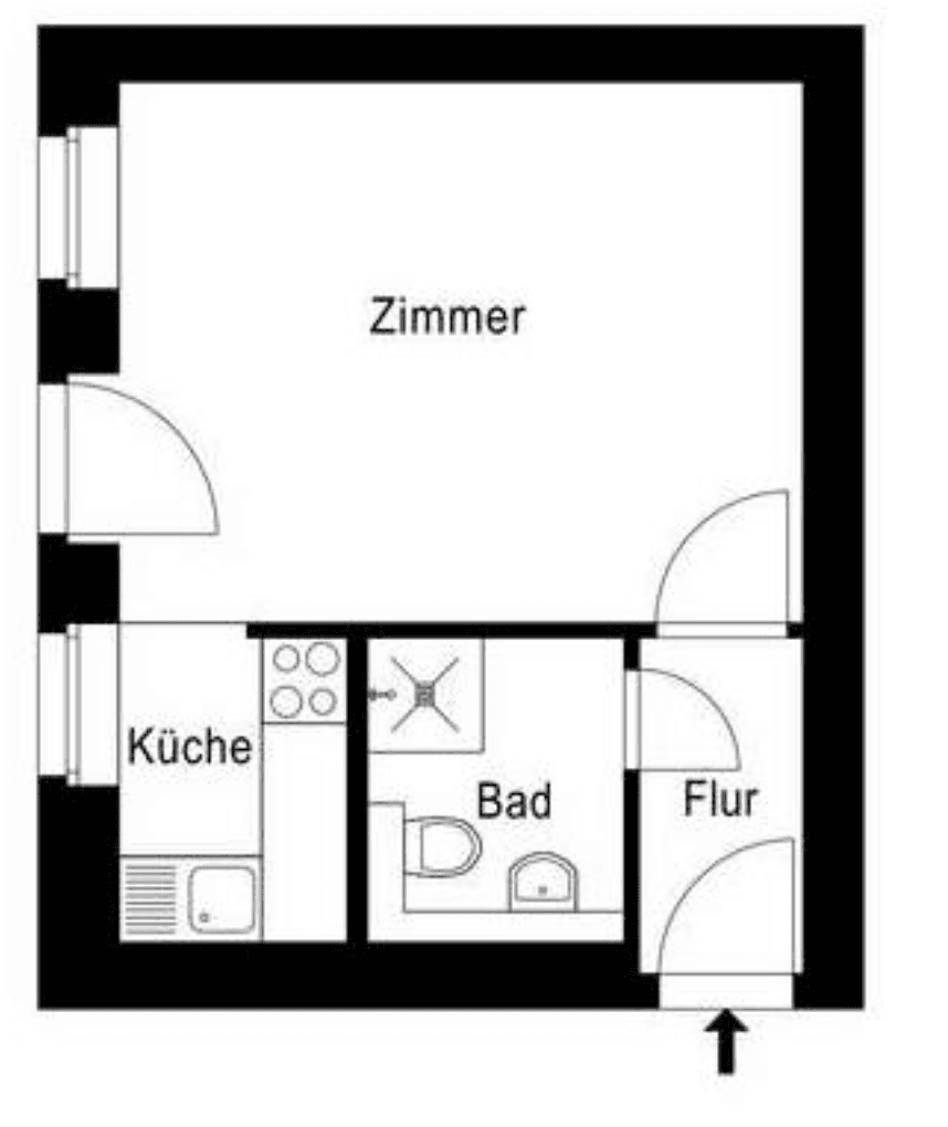 1 bedroom flat for sale, 26 m², Gustav-Müller-Strasse 41, Berlin, Berlin 1 bedroom flat for sale, 26 m², Gustav-Müller-Strasse 41, Berlin, Berlin