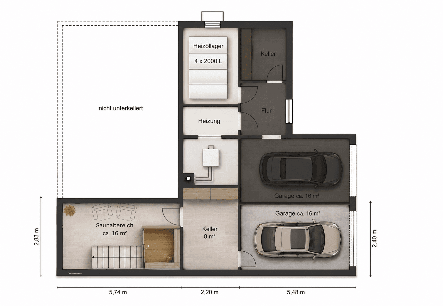 2 bedroom with open-plan kitchen flat for sale, 118 m², Auenwald, Baden-Württemberg 2 bedroom with open-plan kitchen flat for sale, 118 m², Auenwald, Baden-Württemberg