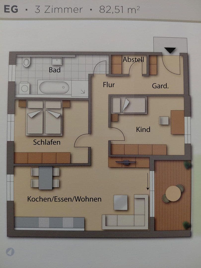 3 bedroom flat to rent, 83 m², Hallertorstraße 8, Neumarkt in der Oberpfalz, Bavaria 3 bedroom flat to rent, 83 m², Hallertorstraße 8, Neumarkt in der Oberpfalz, Bavaria