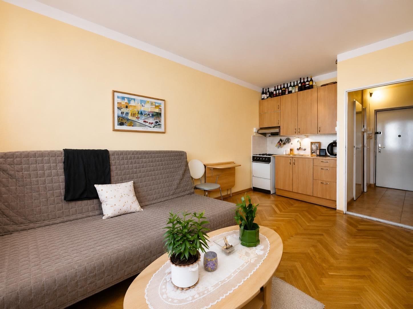 Small studio flat to rent, 24 m², Hostýnská, Prague, Prague Small studio flat to rent, 24 m², Hostýnská, Prague, Prague