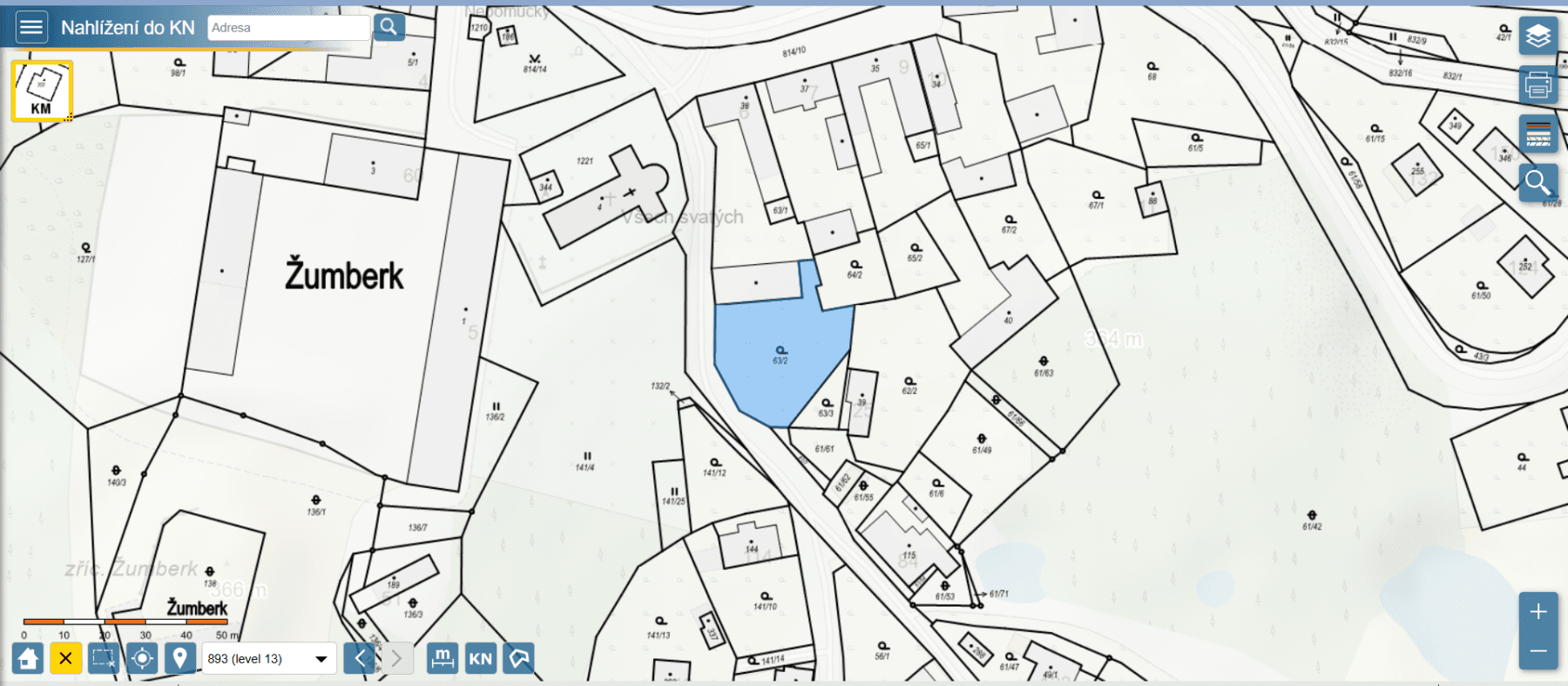 plot for sale, 808 m², Žumberk, Pardubický Region plot for sale, 808 m², Žumberk, Pardubický Region