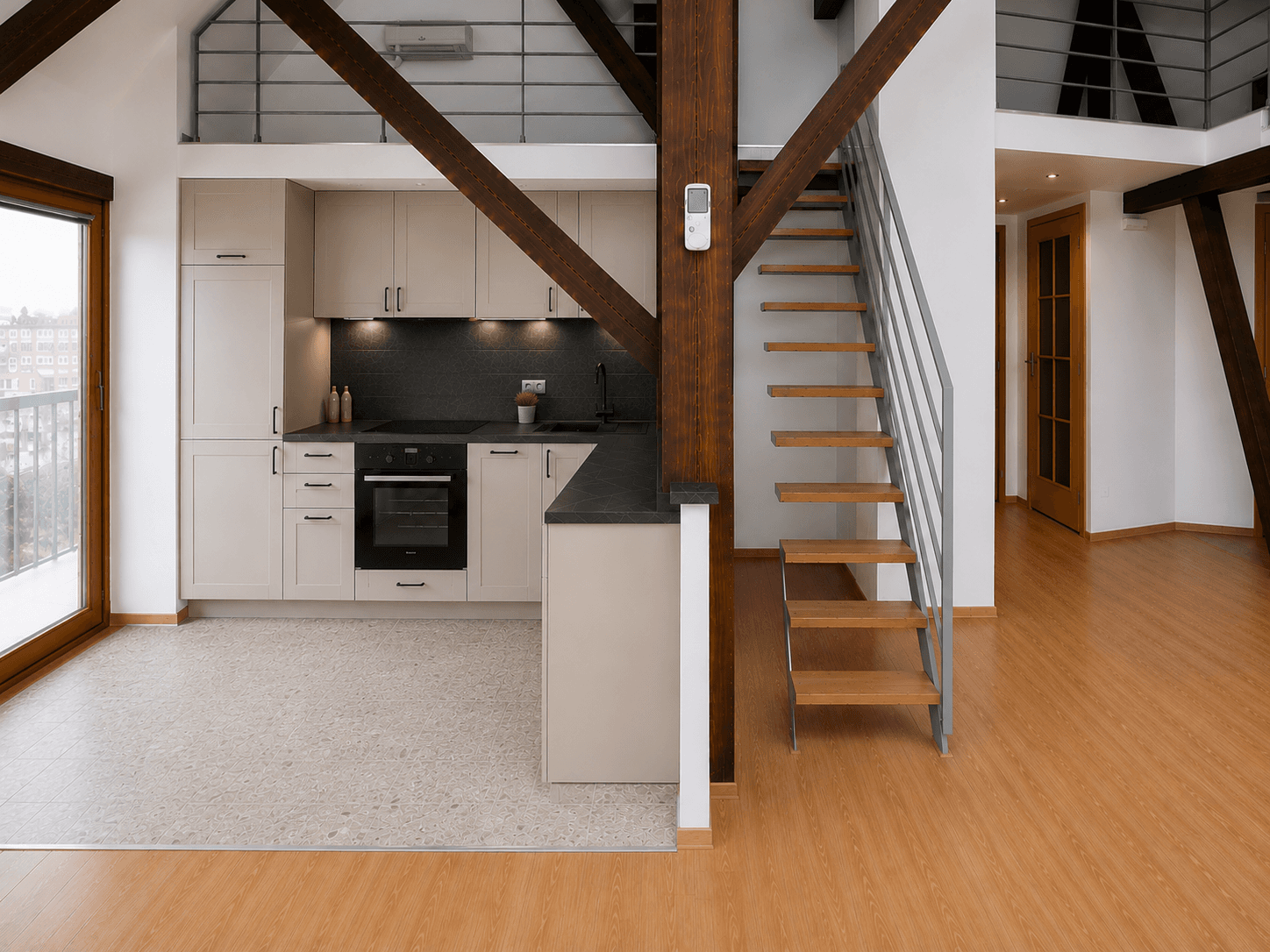 2 bedroom with open-plan kitchen flat to rent, 125 m², Dřevařská, Brno, Jihomoravský Region 2 bedroom with open-plan kitchen flat to rent, 125 m², Dřevařská, Brno, Jihomoravský Region