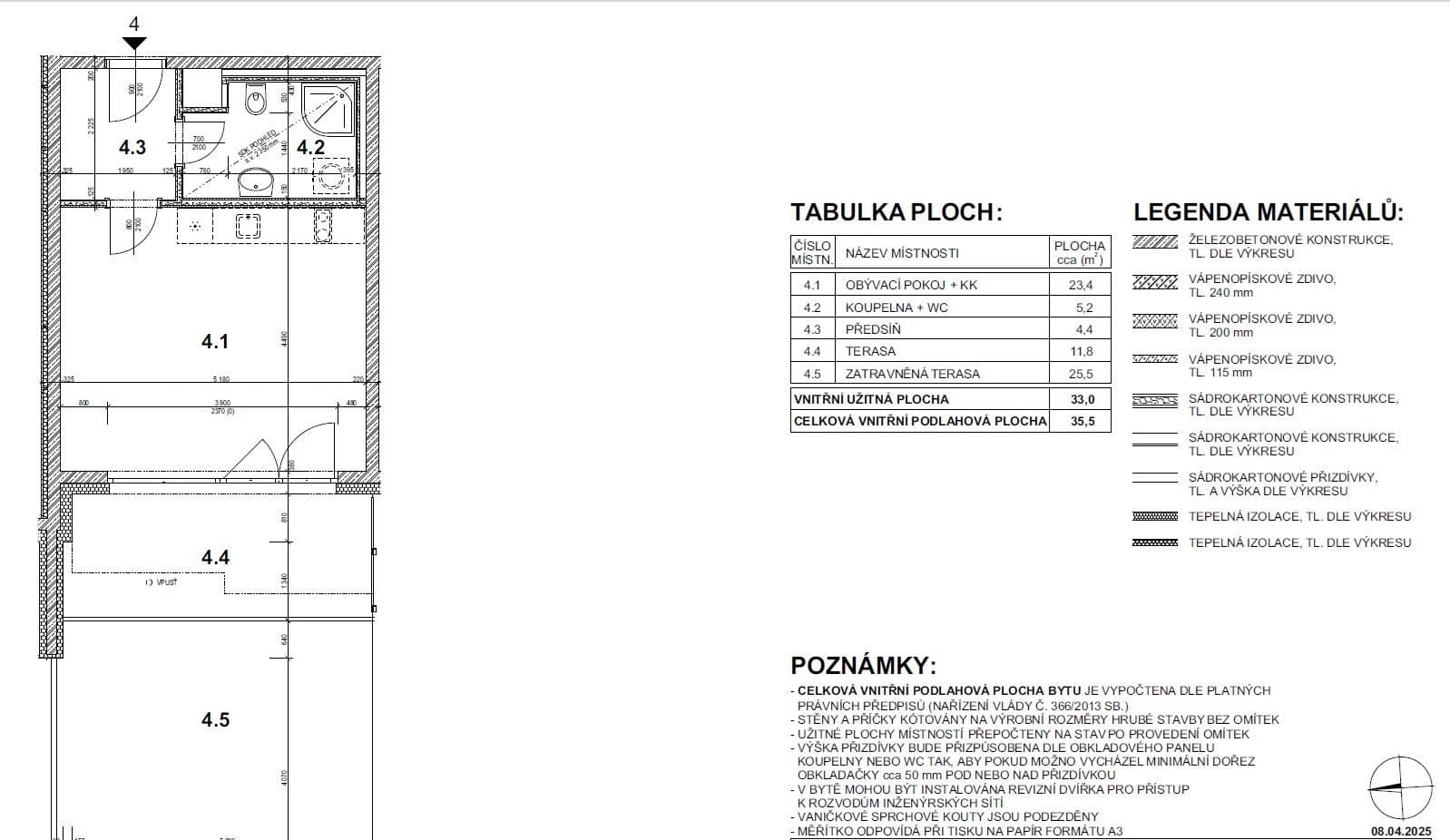 Studio flat to rent, 35 m², Mecháčková, Prague, Prague Studio flat to rent, 35 m², Mecháčková, Prague, Prague