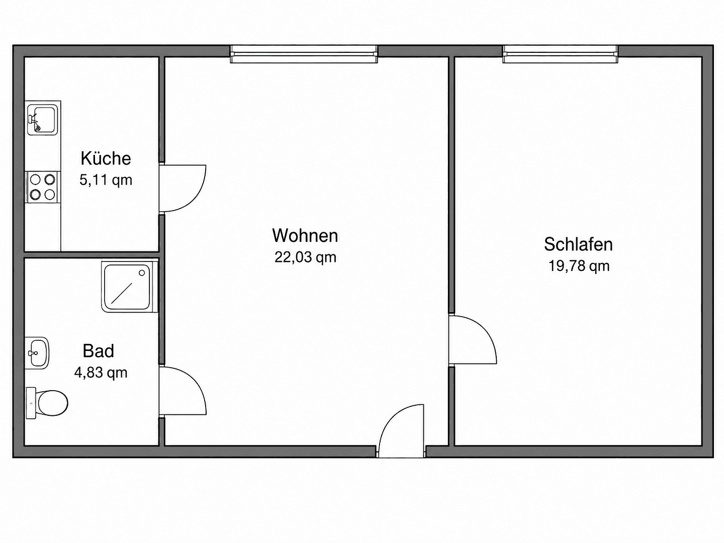 2 bedroom flat to rent, 55 m², Wildberg, Baden-Württemberg 2 bedroom flat to rent, 55 m², Wildberg, Baden-Württemberg