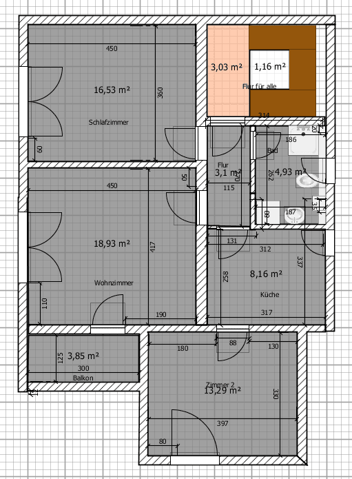 3 bedroom flat to rent, 68 m², Bahnhofstr. 37, Plaidt, Rhineland-Palatinate 3 bedroom flat to rent, 68 m², Bahnhofstr. 37, Plaidt, Rhineland-Palatinate
