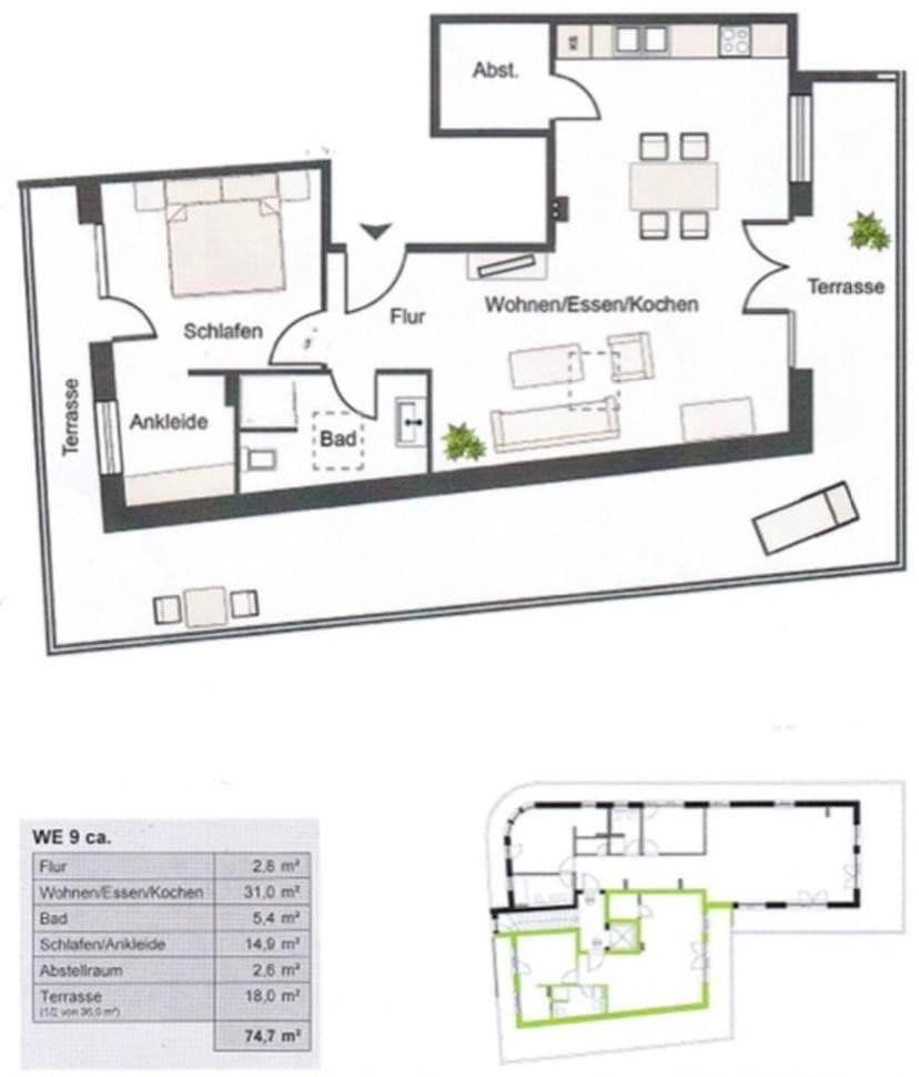 1 bedroom with open-plan kitchen flat to rent, 75 m², Weyerstraße 45, Solingen, North Rhine-Westphalia 1 bedroom with open-plan kitchen flat to rent, 75 m², Weyerstraße 45, Solingen, North Rhine-Westphalia