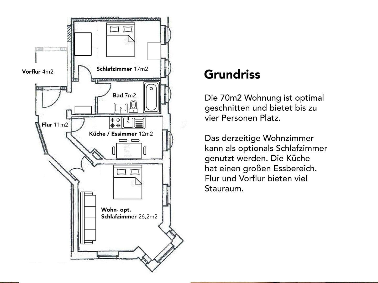 2 bedroom flat to rent, 70 m², Breitenfelderstraße 22, Leipzig, Saxony 2 bedroom flat to rent, 70 m², Breitenfelderstraße 22, Leipzig, Saxony
