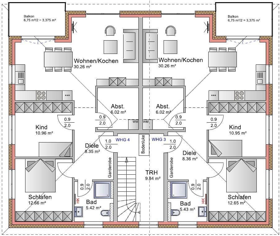 3 bedroom flat for sale, 72 m², Im Malerwinkel 11, Geestland, Lower Saxony 3 bedroom flat for sale, 72 m², Im Malerwinkel 11, Geestland, Lower Saxony