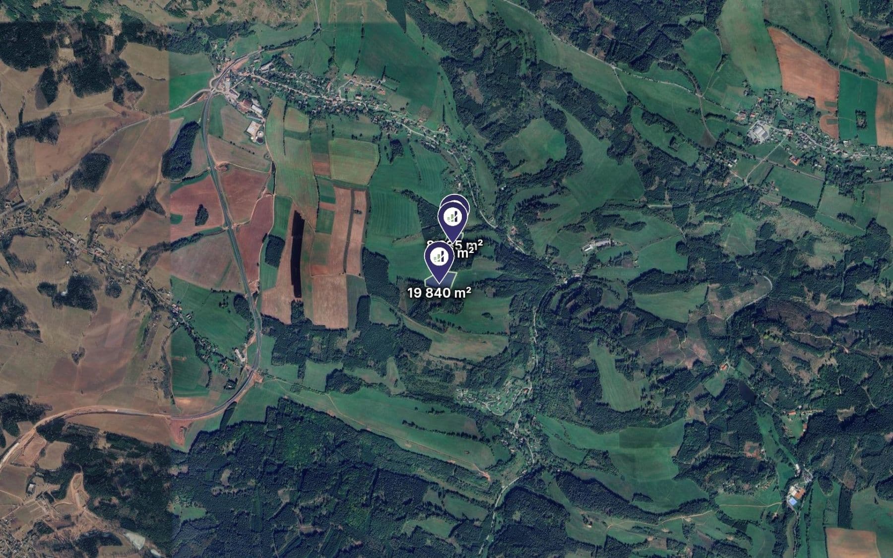 plot for sale, 28,692 m², Vidochov, Královéhradecký Region plot for sale, 28,692 m², Vidochov, Královéhradecký Region