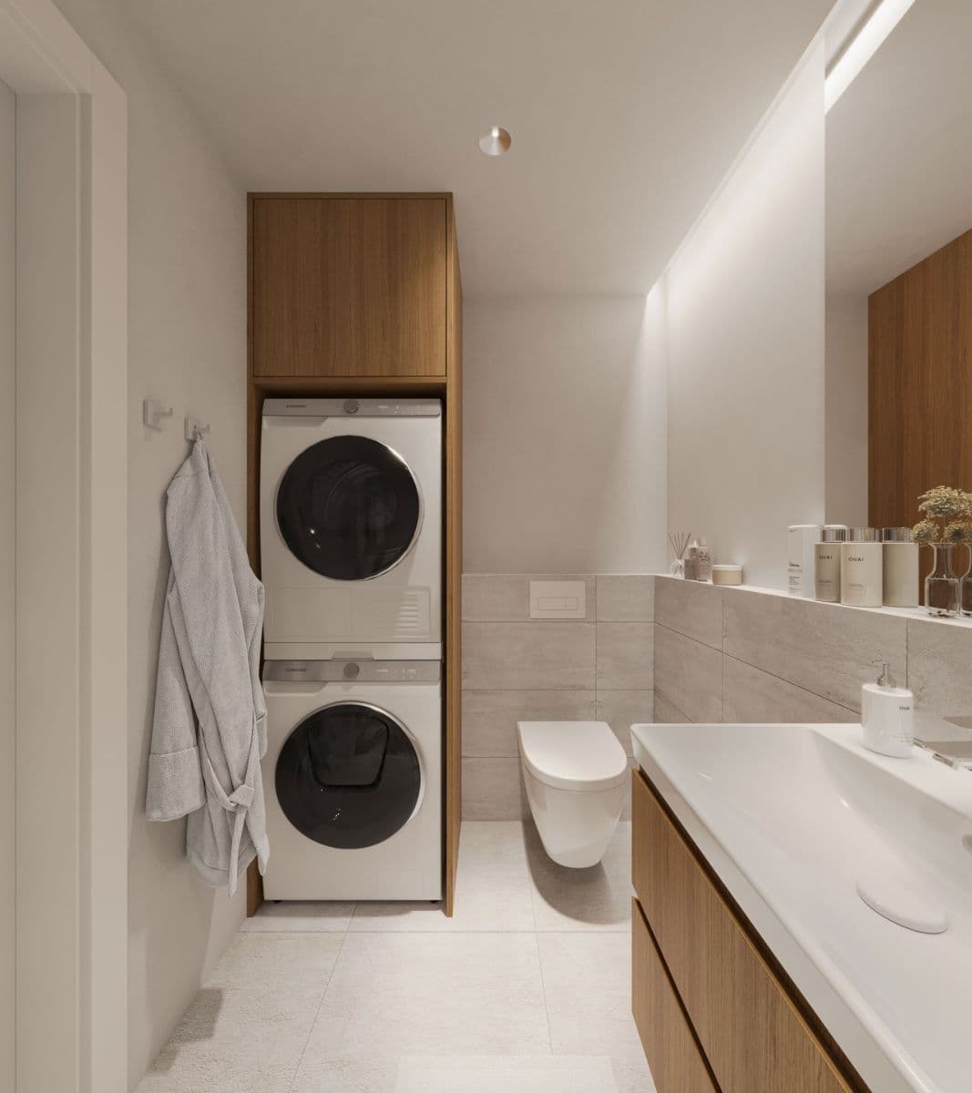 1 bedroom with open-plan kitchen flat for sale, 53 m², Leopoldova, Prague, Prague 1 bedroom with open-plan kitchen flat for sale, 53 m², Leopoldova, Prague, Prague