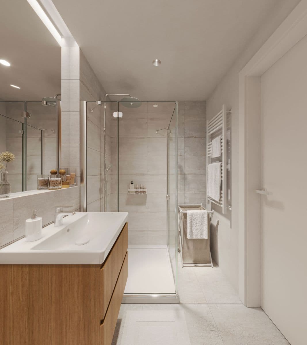 1 bedroom with open-plan kitchen flat for sale, 53 m², Leopoldova, Prague, Prague 1 bedroom with open-plan kitchen flat for sale, 53 m², Leopoldova, Prague, Prague