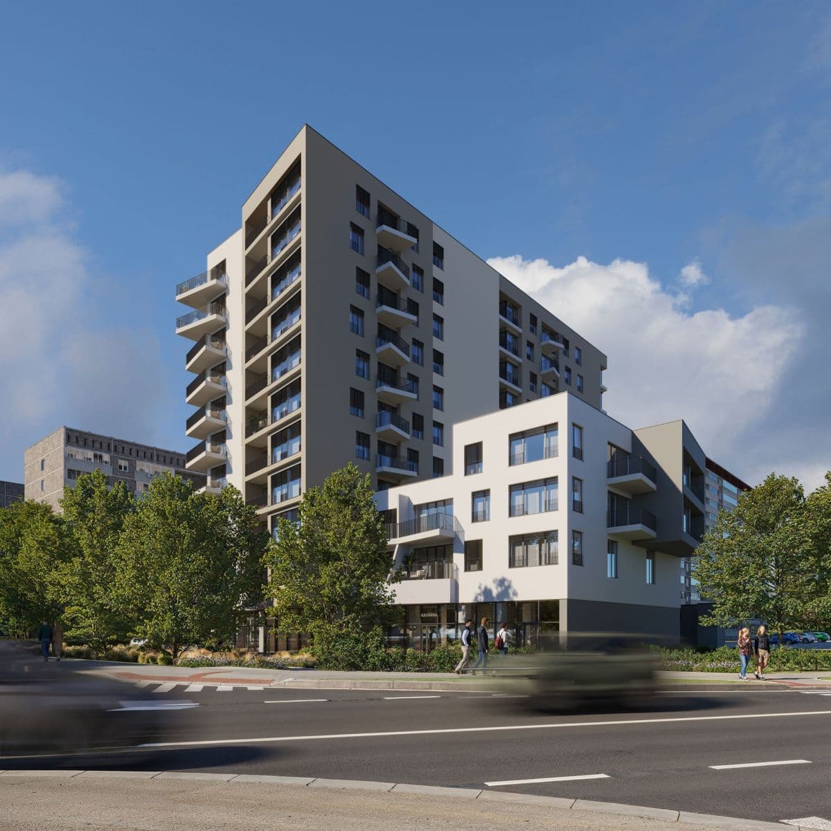 1 bedroom with open-plan kitchen flat for sale, 53 m², Leopoldova, Prague, Prague 1 bedroom with open-plan kitchen flat for sale, 53 m², Leopoldova, Prague, Prague