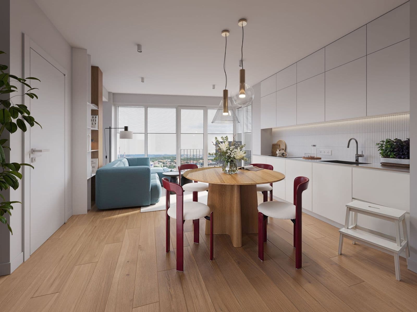 1 bedroom with open-plan kitchen flat for sale, 53 m², Leopoldova, Prague, Prague 1 bedroom with open-plan kitchen flat for sale, 53 m², Leopoldova, Prague, Prague