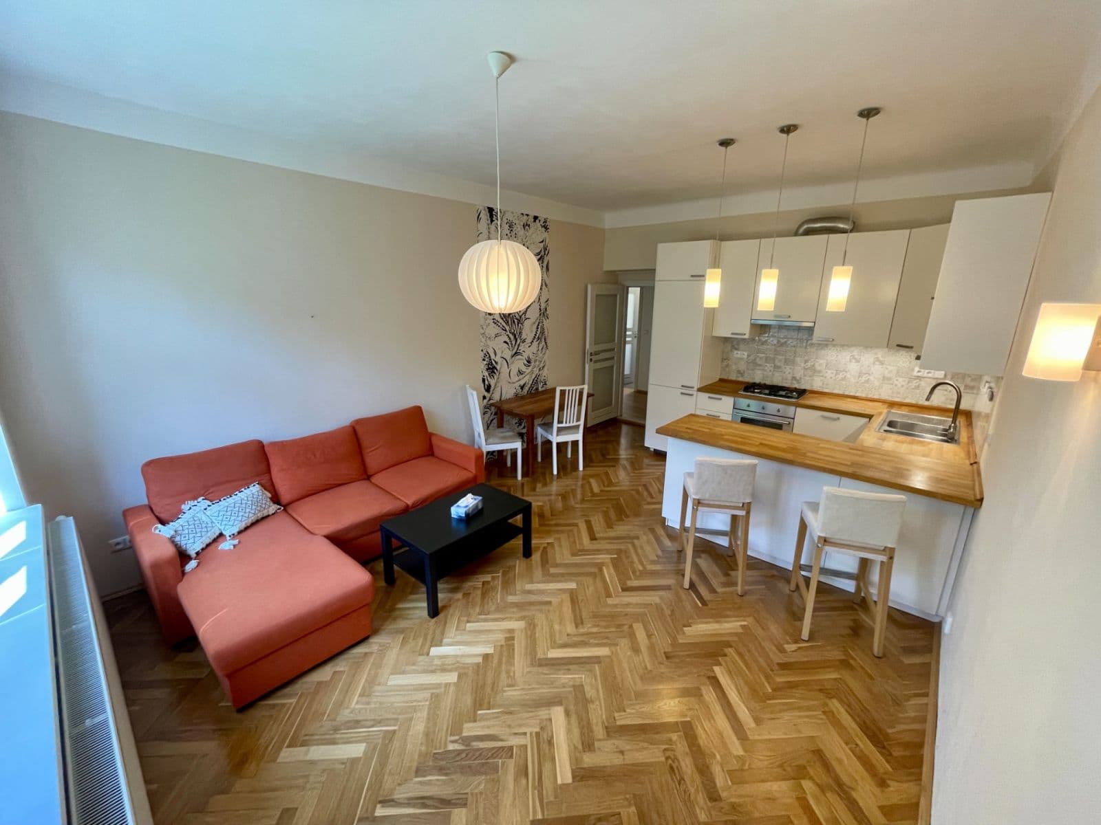 1 bedroom with open-plan kitchen flat to rent, 52 m², Hájkova, Prague, Prague 1 bedroom with open-plan kitchen flat to rent, 52 m², Hájkova, Prague, Prague