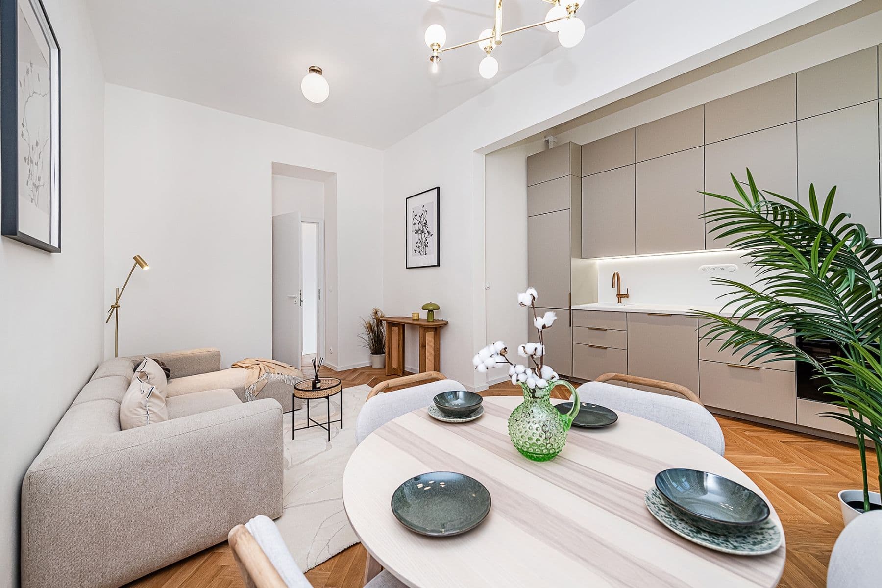 1 bedroom with open-plan kitchen flat for sale, 51 m², Chodská, Prague, Prague 1 bedroom with open-plan kitchen flat for sale, 51 m², Chodská, Prague, Prague