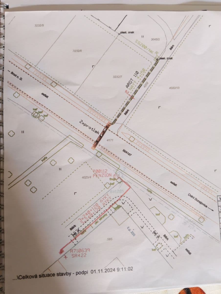 plot for sale, 523 m², Brod nad Dyjí, Jihomoravský Region plot for sale, 523 m², Brod nad Dyjí, Jihomoravský Region