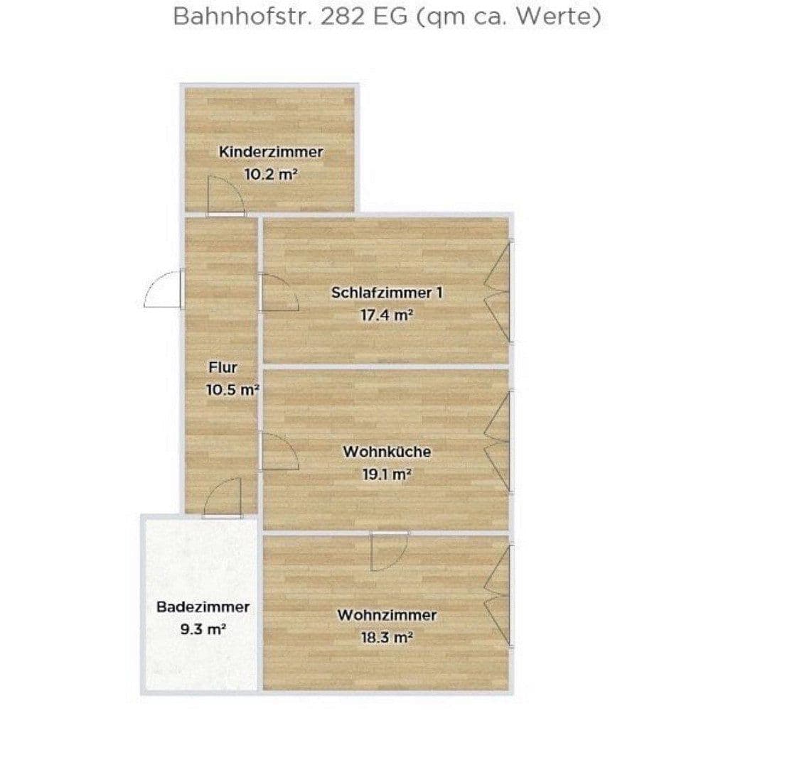 2 bedroom with open-plan kitchen flat to rent, 85 m², Bahnhofstr. 282, Herne, North Rhine-Westphalia 2 bedroom with open-plan kitchen flat to rent, 85 m², Bahnhofstr. 282, Herne, North Rhine-Westphalia