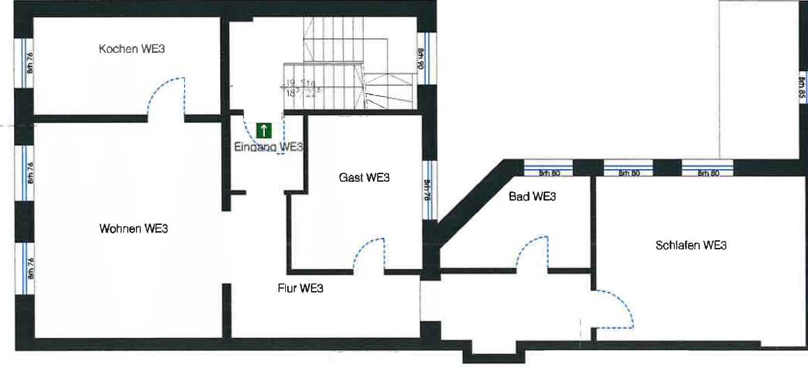 3 bedroom flat to rent, 82 m², Bahnstraße 34, Mönchengladbach, North Rhine-Westphalia 3 bedroom flat to rent, 82 m², Bahnstraße 34, Mönchengladbach, North Rhine-Westphalia