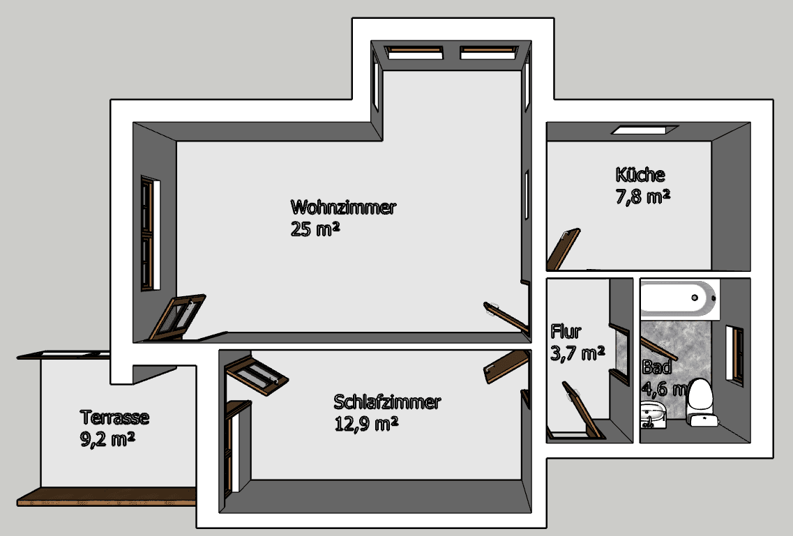 2 bedroom flat for sale, 59 m², Riedering, Bavaria 2 bedroom flat for sale, 59 m², Riedering, Bavaria