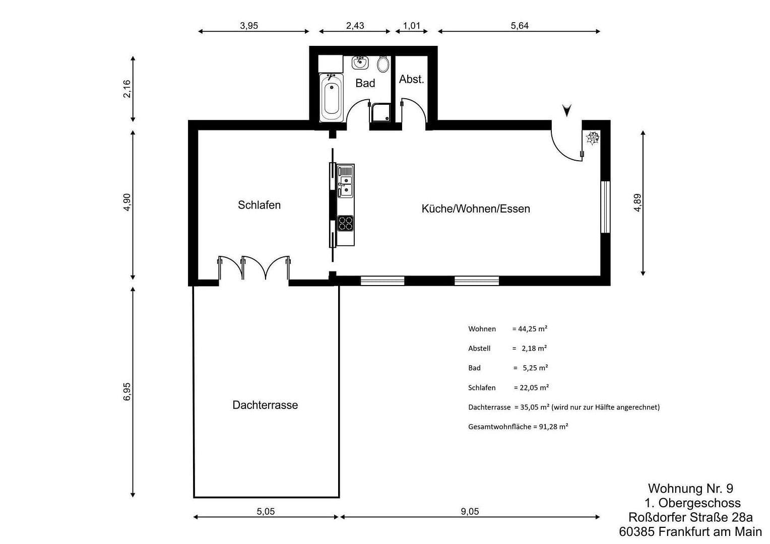 2 bedroom flat for sale, 92 m², Frankfurt, Hesse 2 bedroom flat for sale, 92 m², Frankfurt, Hesse