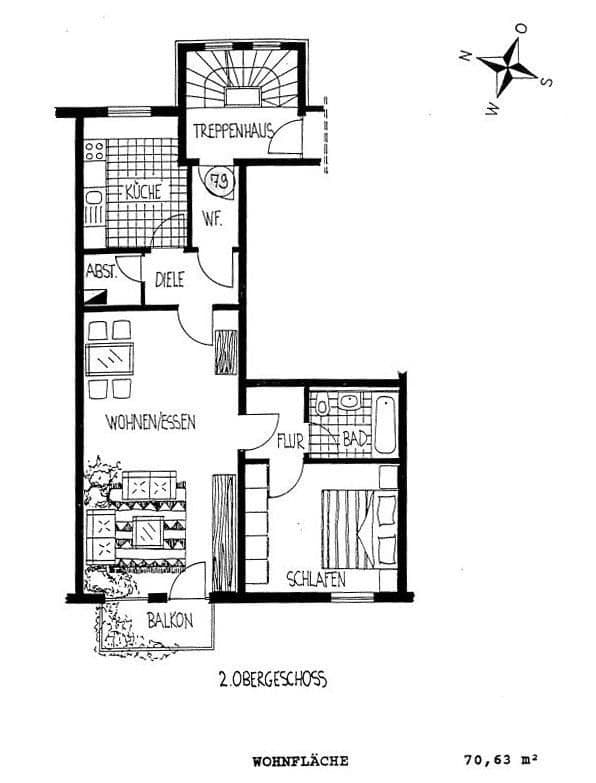 2 bedroom flat to rent, 71 m², Am Klemmberg 9, Weißenfels, Saxony-Anhalt 2 bedroom flat to rent, 71 m², Am Klemmberg 9, Weißenfels, Saxony-Anhalt