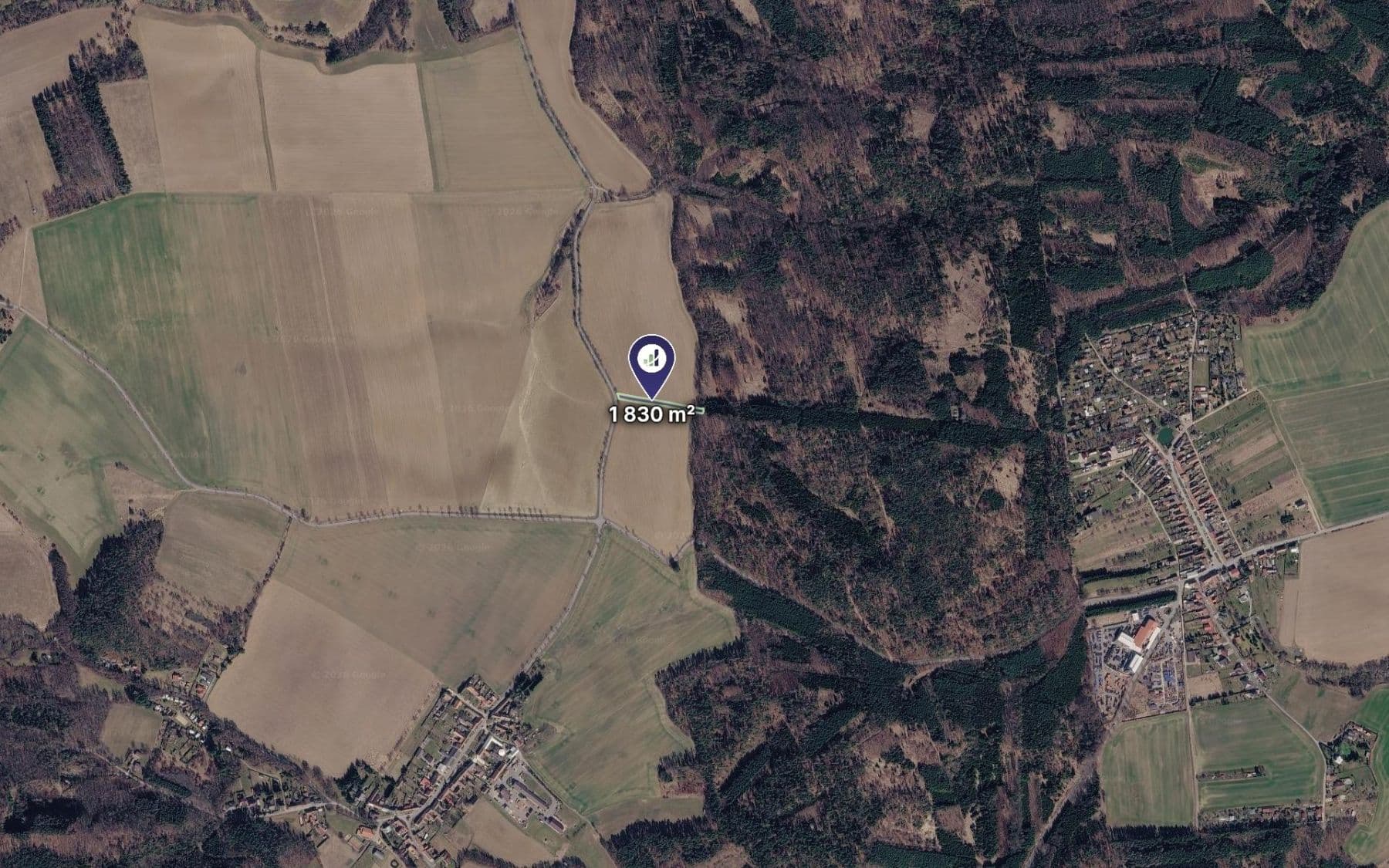 plot for sale, 1,830 m², Myslejovice, Olomoucký Region plot for sale, 1,830 m², Myslejovice, Olomoucký Region