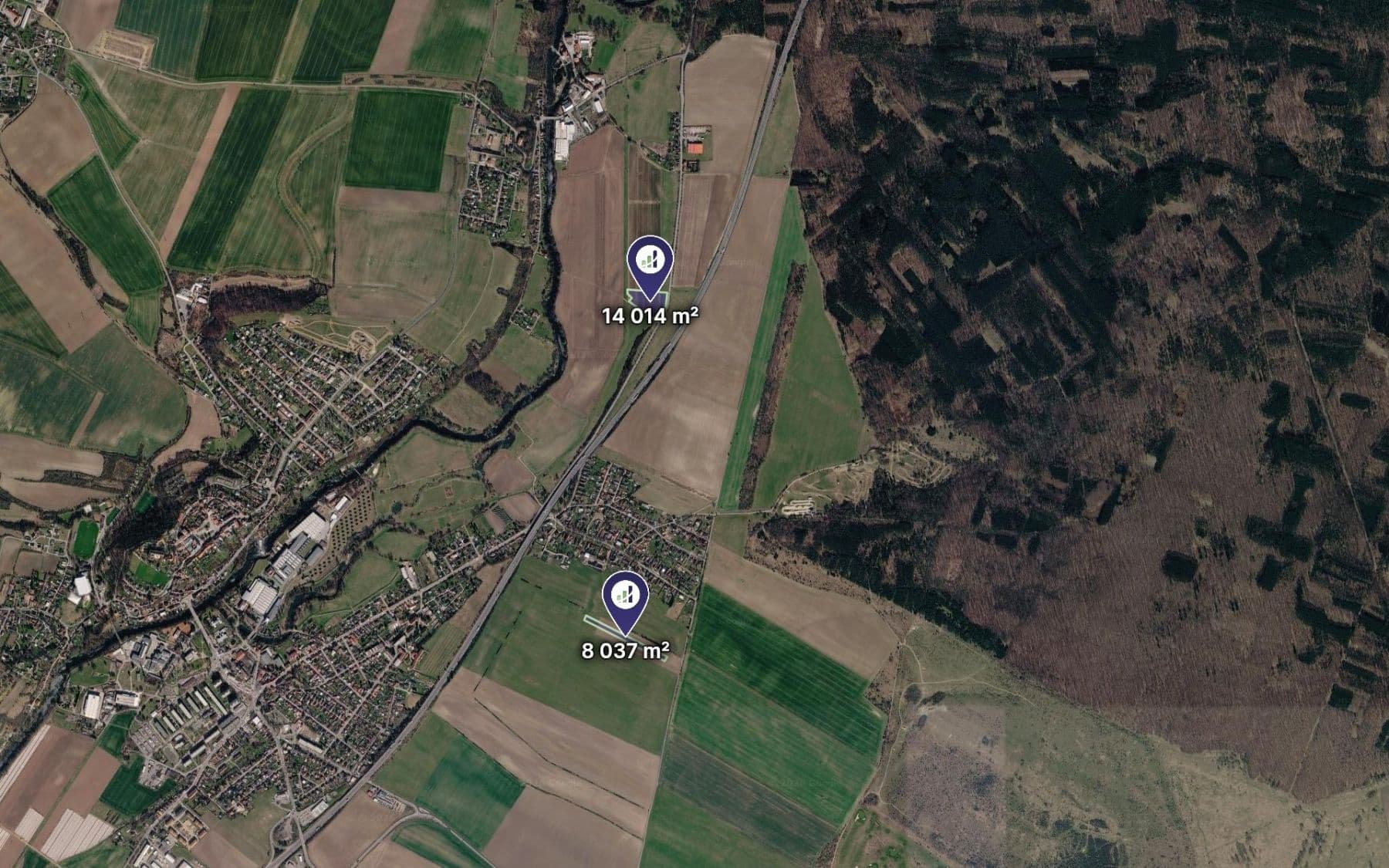 plot for sale, 22,051 m², Benátky nad Jizerou, Středočeský Region plot for sale, 22,051 m², Benátky nad Jizerou, Středočeský Region