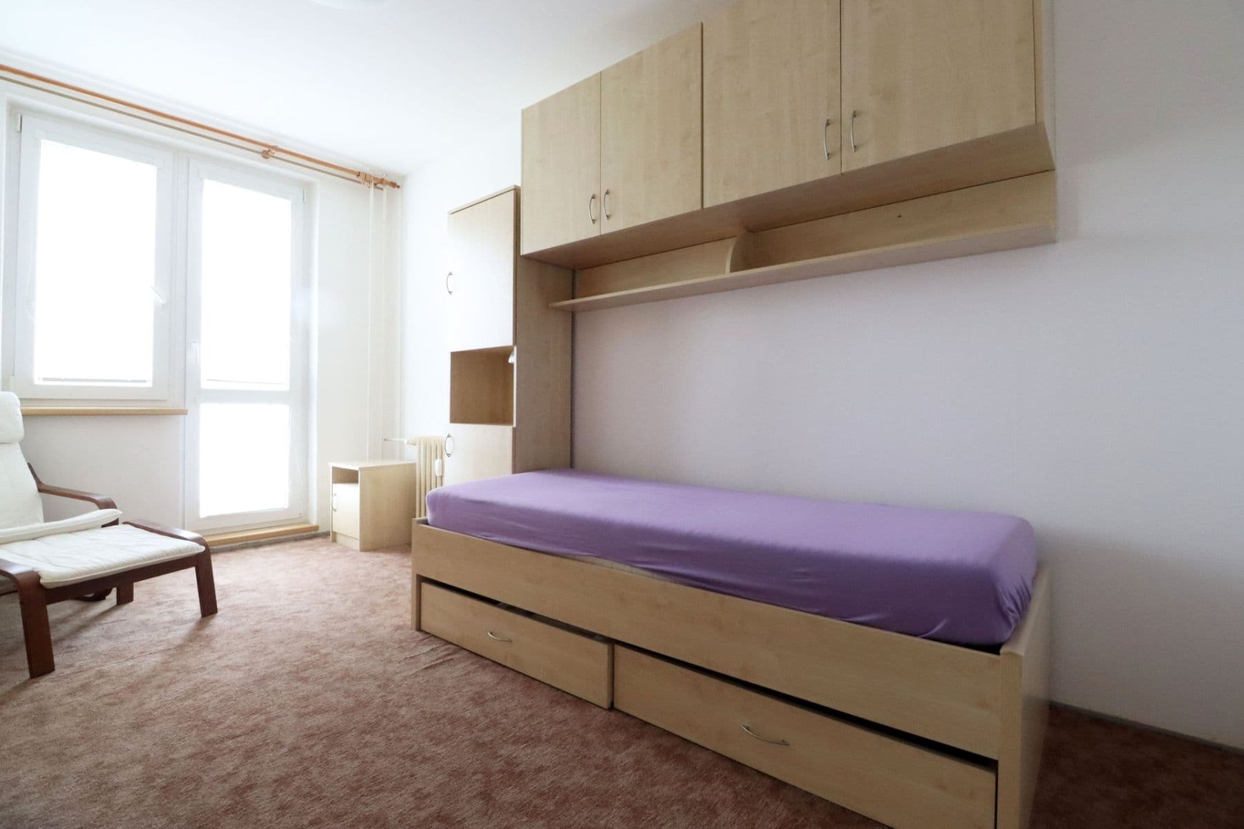 2 bedroom with open-plan kitchen flat to rent, 65 m², Vazovova, Prague, Prague 2 bedroom with open-plan kitchen flat to rent, 65 m², Vazovova, Prague, Prague