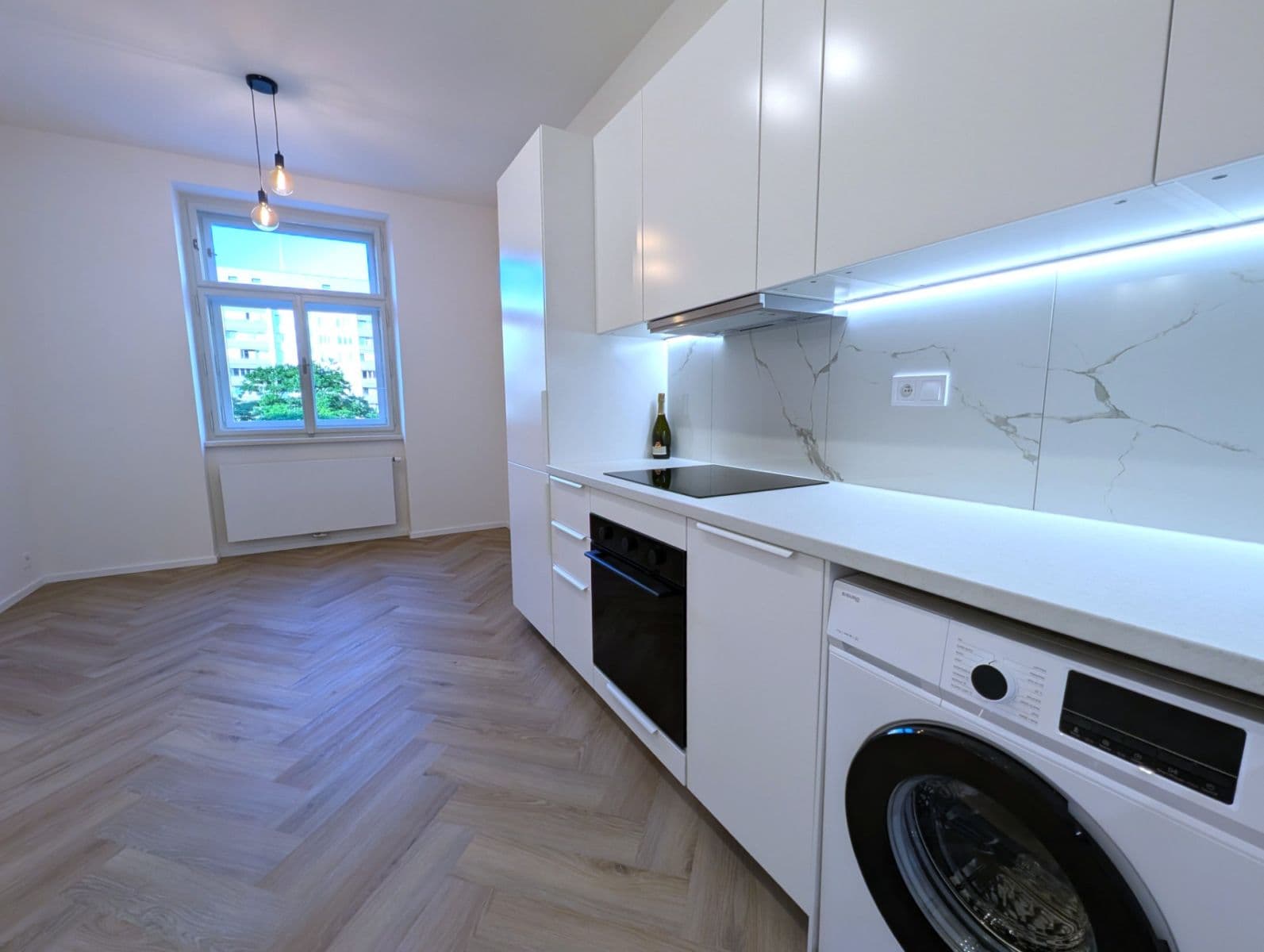1 bedroom with open-plan kitchen flat to rent, 51 m², Bořivojova, Prague, Prague 1 bedroom with open-plan kitchen flat to rent, 51 m², Bořivojova, Prague, Prague