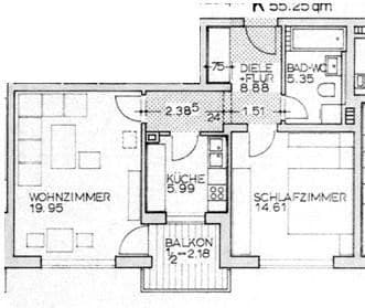 2 bedroom flat for sale, 56 m², Landshut, Bavaria 2 bedroom flat for sale, 56 m², Landshut, Bavaria