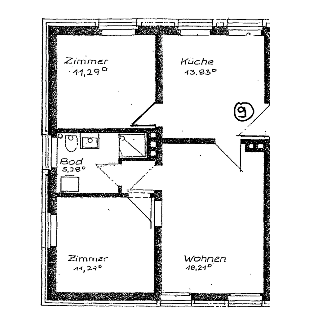 3 bedroom flat to rent, 61 m², Lemgo, North Rhine-Westphalia 3 bedroom flat to rent, 61 m², Lemgo, North Rhine-Westphalia